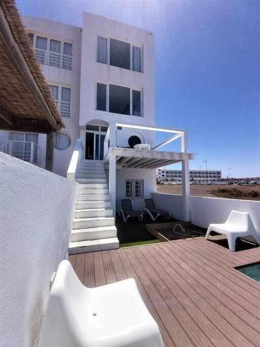 Villa Blue Breeze House With Pool Facing Sea Corralejo Exterior foto